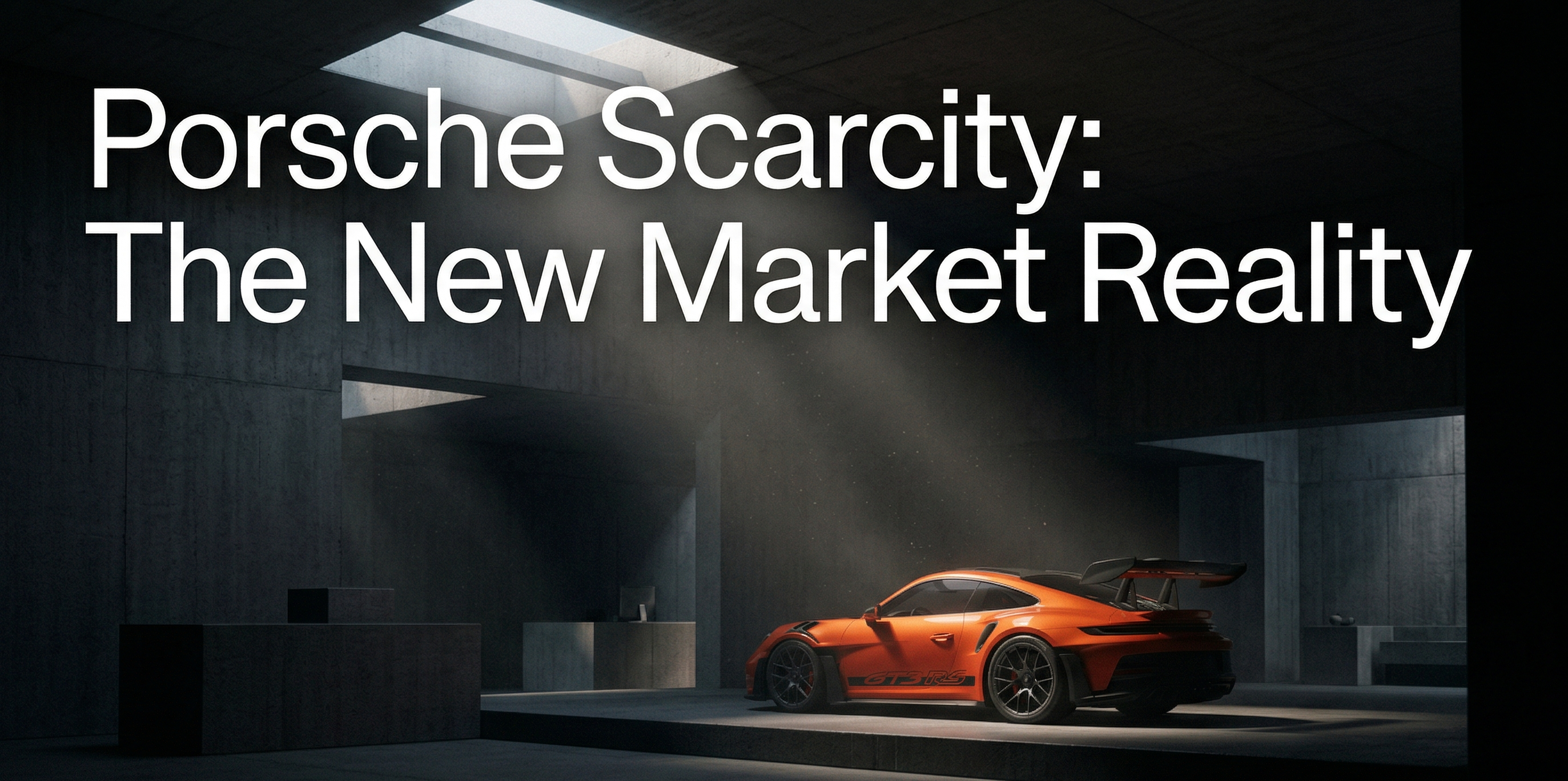 A strategic overview analyzing how Porsche scarcity is actively reshaping inventory levels, allocation models, and buyer demand in the luxury automotive market.